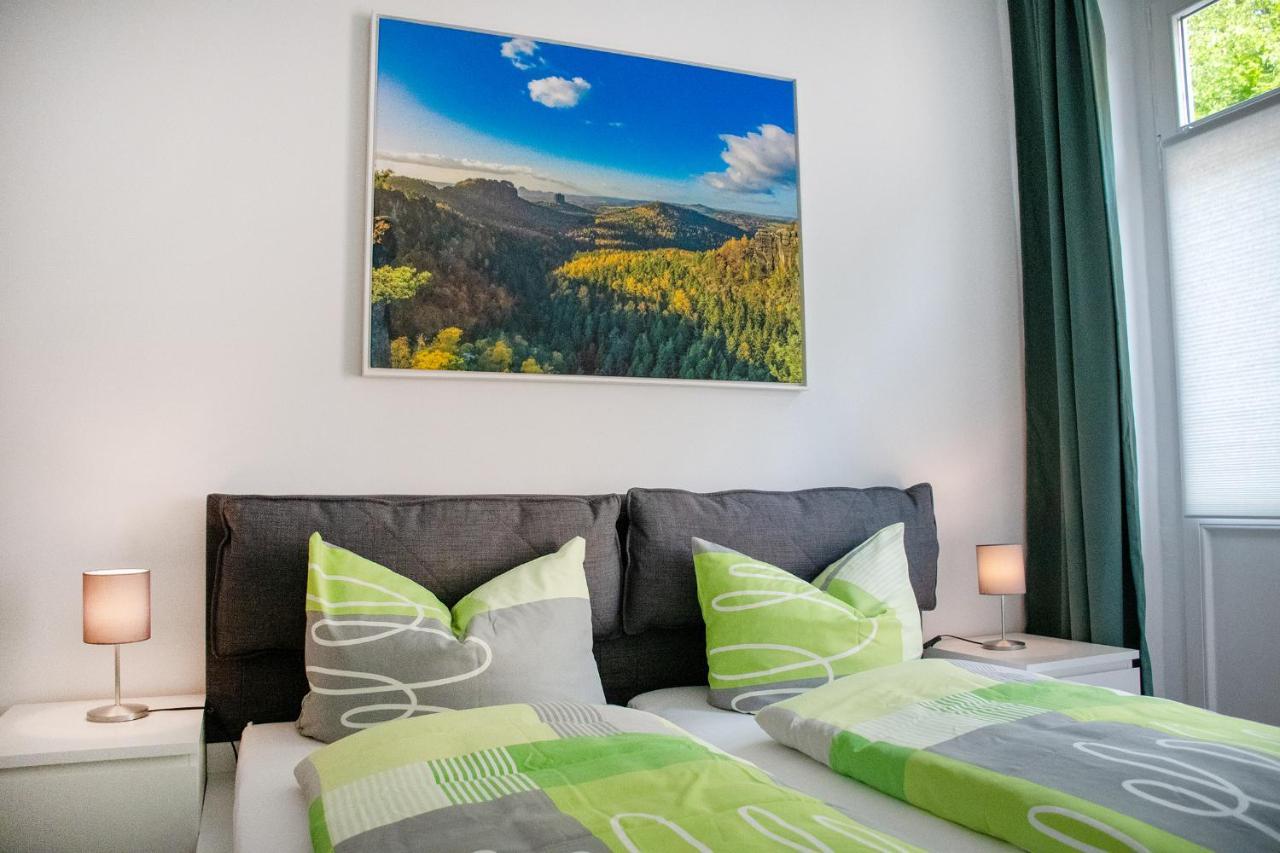 Haus Wettin Apartment Бад Шандау Екстериор снимка