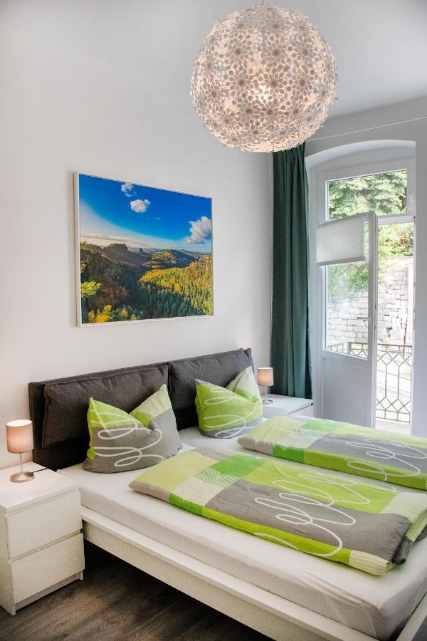 Haus Wettin Apartment Бад Шандау Екстериор снимка