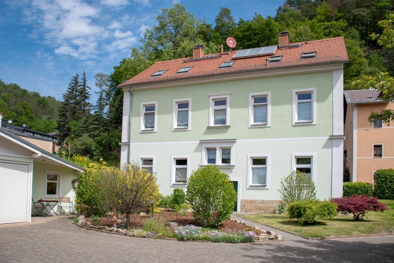 Haus Wettin Apartment Бад Шандау Екстериор снимка