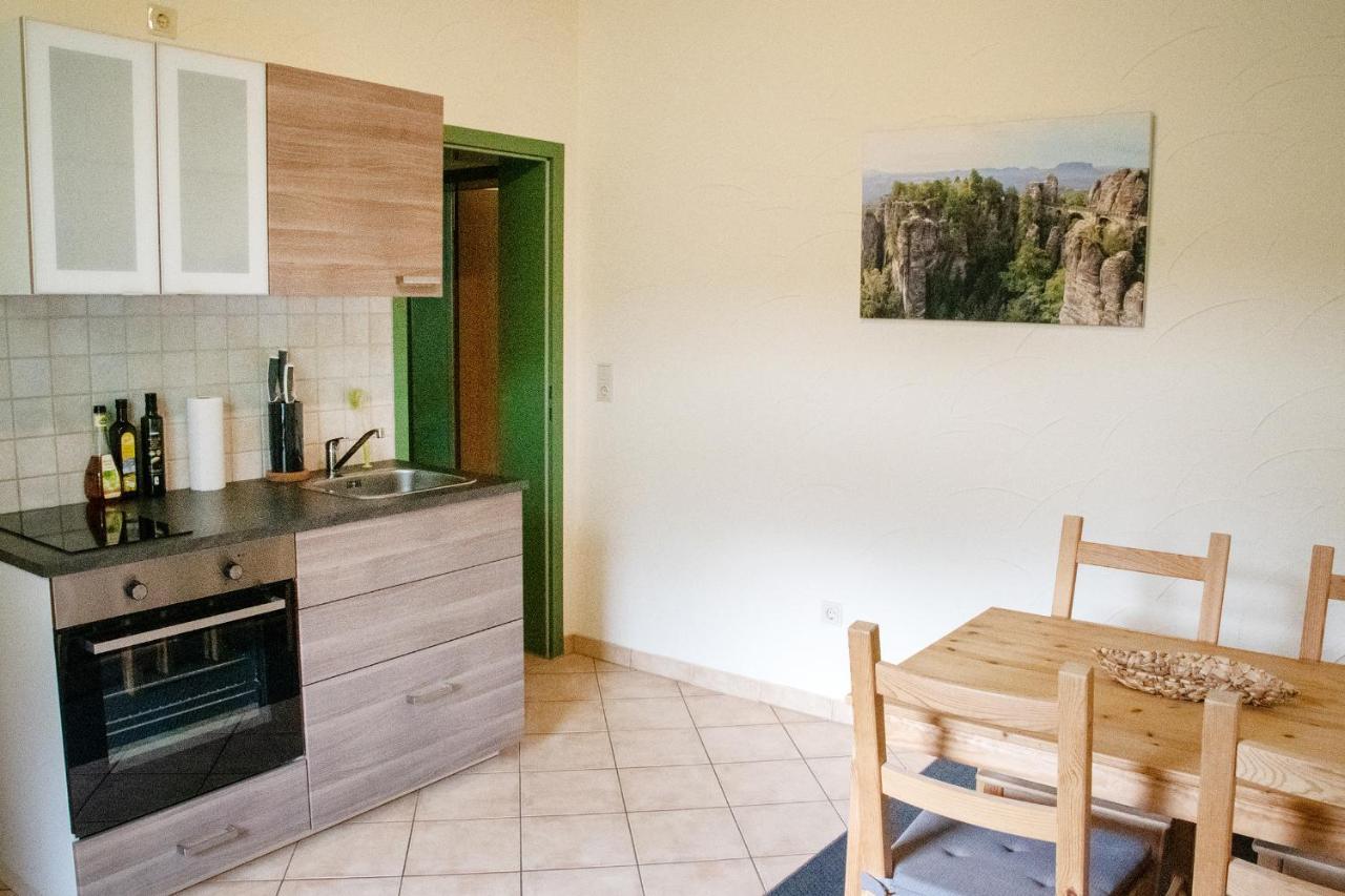 Haus Wettin Apartment Бад Шандау Екстериор снимка